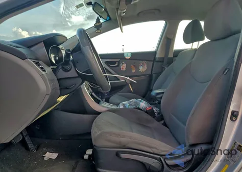 2012 Hyundai Elantra Gls from USA, damaged, VIN 5NPDH4AE6CH068662